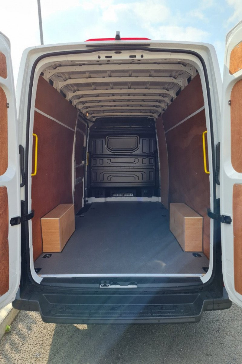 Cargo area view of XLWB Van