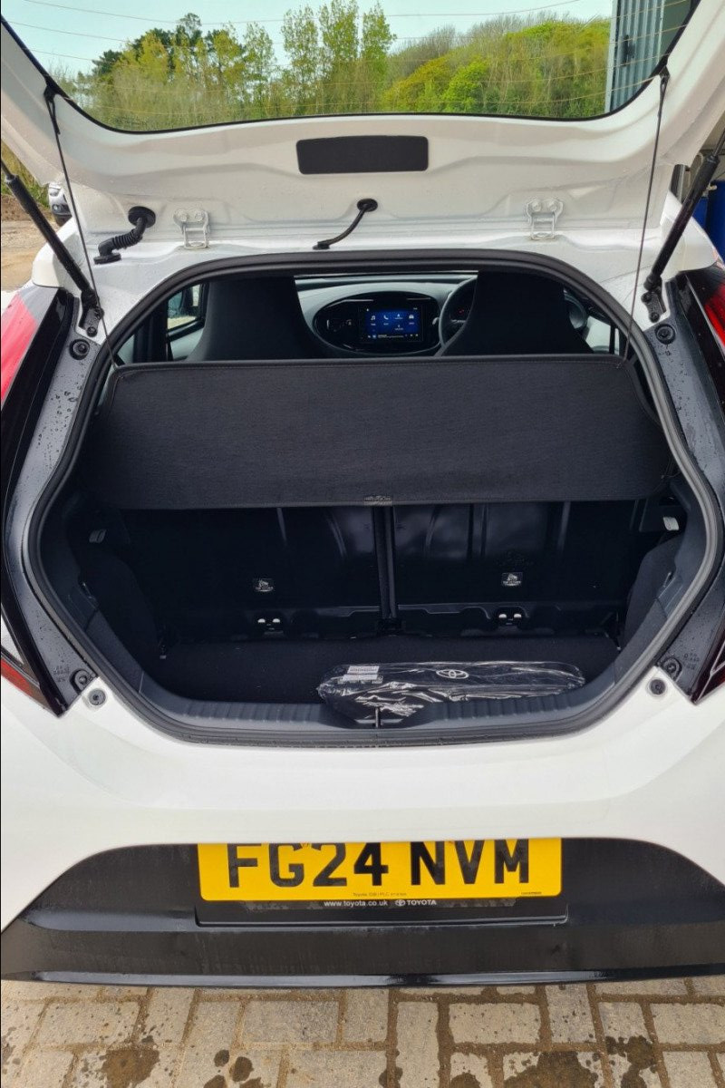 Boot area  of Toyota Aygo X