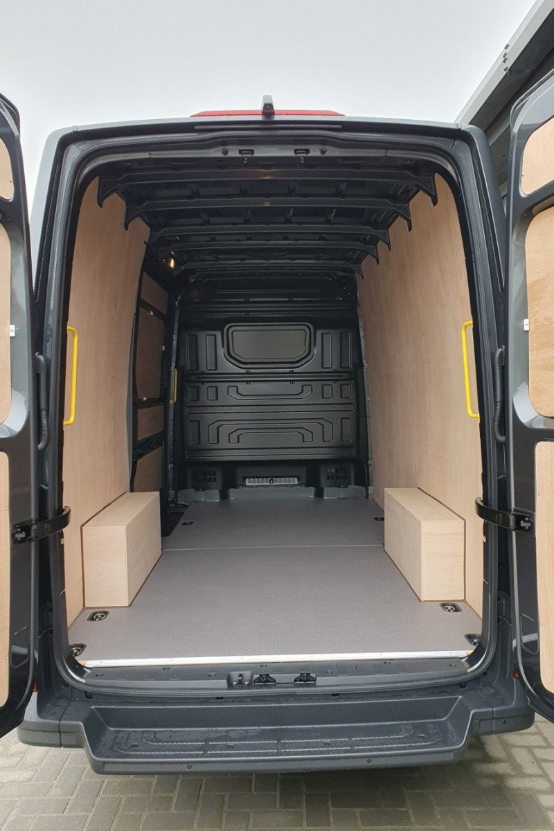 Rear view of LWB Van