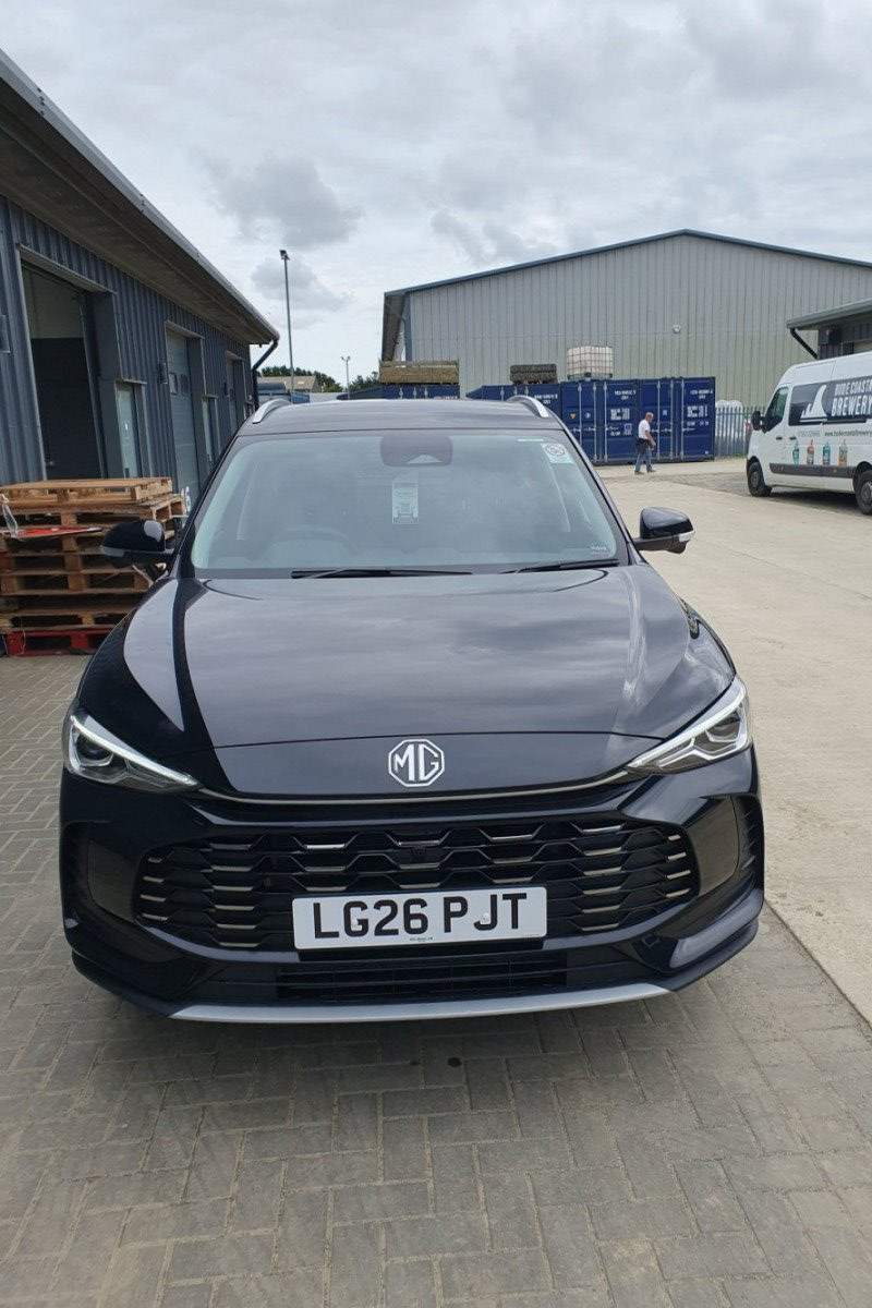 Front external view of MG ZS Hybrid