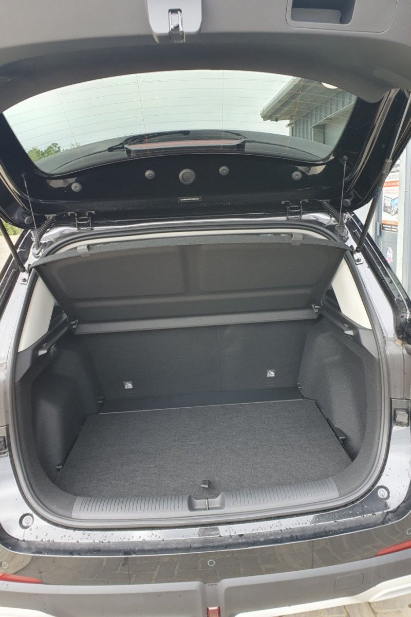 Boot area view of MG ZS Hybrid