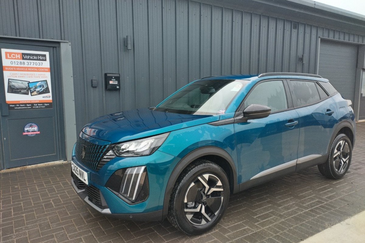 External front view of Peugeot 2008 Car Hire